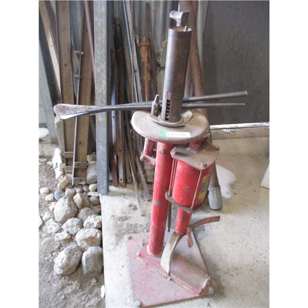 Pneumatic Tire Changer With Bars