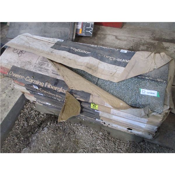 (6) Bundles of 3 Tab Shingles