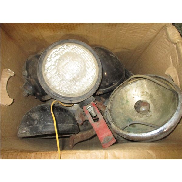 Box of Tractor Lights