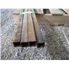 Image 2 : (4) Lengths of 1" Square Metal Tubing - 24' long