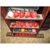 Image 4 : 4' x 8' Pool Table, Snooker Balls, (2) Pool Cues, Reach, Chalk, Covering, Snooker Rack