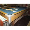 Image 5 : 4' x 8' Pool Table, Snooker Balls, (2) Pool Cues, Reach, Chalk, Covering, Snooker Rack