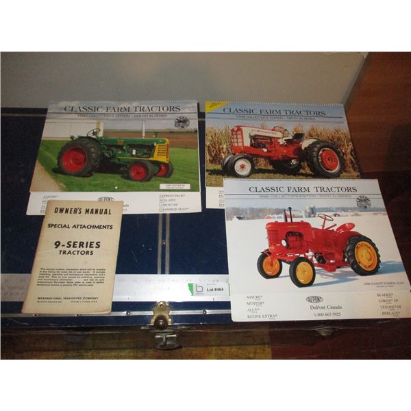 International Harvester 9 - Series Tractors Owner's Manual; Classic Farm Tractor Calendars