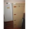 Image 1 : 4 Drawer Filing Cabinet With Key, Legal Size