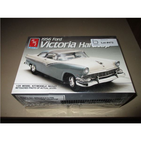 1956 Ford Victoria Hardtop Model Kit, Sealed