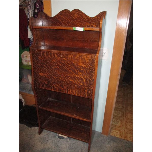 Wooden Drop Leaf Desk - 27" x 59"