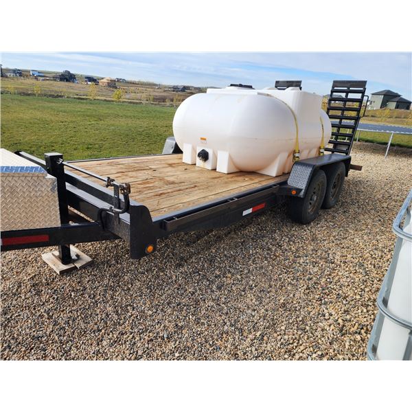 2011  Gator Equipment Flat Deck  Tandem Axle Trailer 16 Ft         VIN 4Z1HD182XBS014494