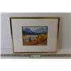 Image 1 : Framed Printed Scenery Picture (13 3/8" x 11")