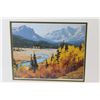 Image 2 : Framed Printed Scenery Picture (13 3/8" x 11")