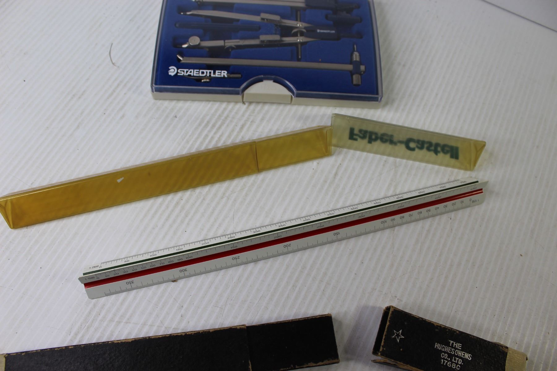 Drafting Items - Slide Ruler - Geometry Set - Architectural Scale Ruler ...