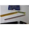 Image 3 : Drafting Items - Slide Ruler - Geometry Set - Architectural Scale Ruler