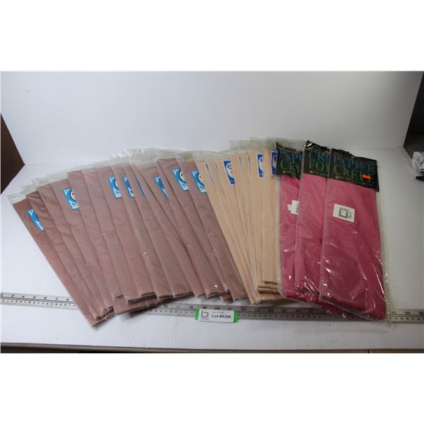 (24) Packages of Crepe Paper