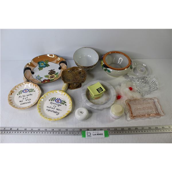 Noritake Japan Dish - Assorted Dishes - Perfumes - Misc. Items