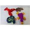 Image 6 : (4) Animal Beanie Babys