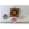 Image 1 : (4) Clocks - (2 running)