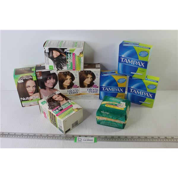 Feminine Hygiene Products - Hair Dye