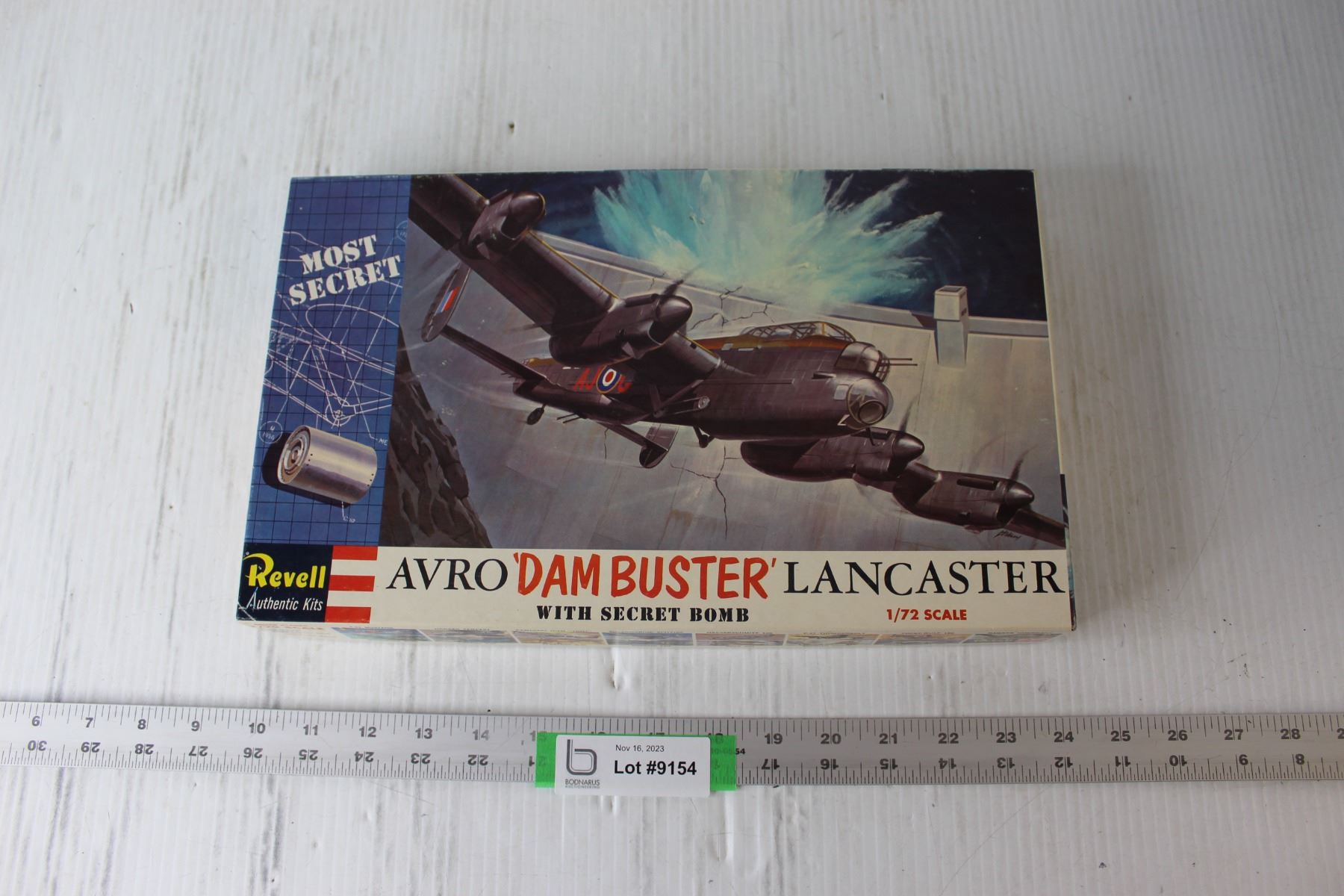 Revell Avro 'Dam Buster' Lancaster Kit Box - Assembly Instructions ...