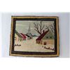 Image 2 : Hook Rug Hanging - Village Theme