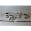 Image 1 : (4) Vintage Tea Pots (no lids)