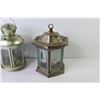 Image 2 : (3) Out Door Candle Lanterns