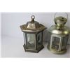 Image 4 : (3) Out Door Candle Lanterns