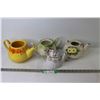 Image 1 : (4) Tea Pots (one a has lid)