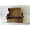 Image 1 : (2) Woven Wire Baskets