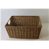 Image 4 : (2) Woven Wire Baskets