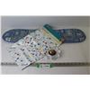Image 1 : Hot Pot Holder - Vinyl Table Cover - Glass Photo Holder