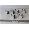Image 1 : (6) Ceramic Asian Themed Napkin Holders