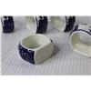Image 3 : (6) Ceramic Asian Themed Napkin Holders