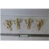 Image 1 : (4) Cherub Wall Hangers (Made in Italy)