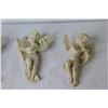 Image 2 : (4) Cherub Wall Hangers (Made in Italy)