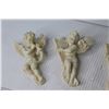 Image 3 : (4) Cherub Wall Hangers (Made in Italy)