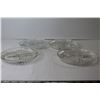 Image 5 : 98) Plastic Glasses - (4) Glass Divided Dishes