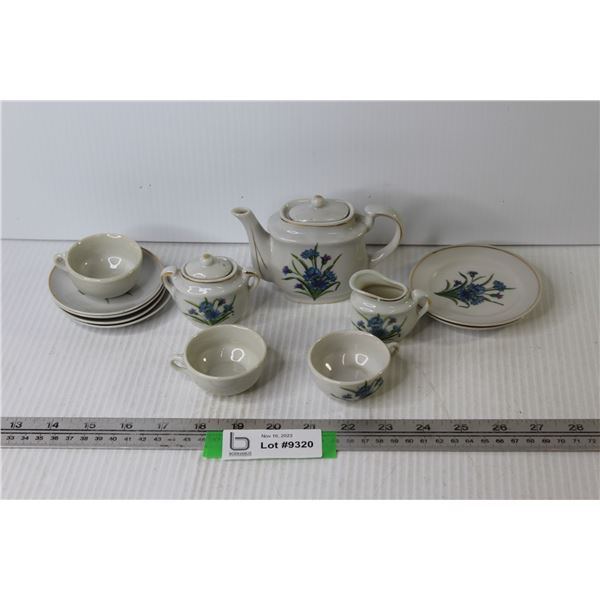 Partial Ceramic Childs Tea Set