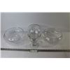 Image 1 : (3) Glass Planter Bowls -