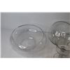 Image 3 : (3) Glass Planter Bowls -