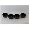 Image 4 : (4) Saki Cups - Candle Holder - Creamer & Sugar Bowl