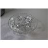 Image 2 : Bohemia Glass Bowl - (2) Vases - Crystal Footed Dish