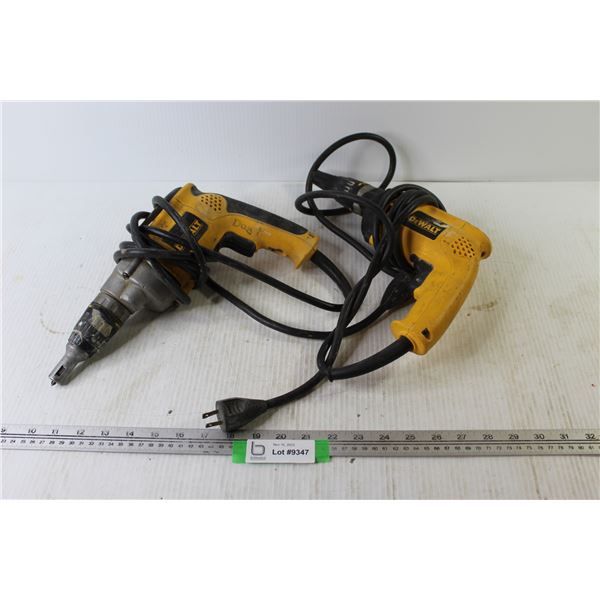 (2) DeWalt Drywall Screw Guns (working)