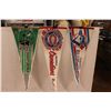 Image 1 : (3) Pennants - Toronto Blue Jays, Montreal Canadiens, Saskatchewan Roughriders