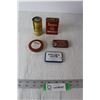 Image 1 : (5) Collector Tins - Gold Standard Spices - Mace, Seneca Allspice, Meloids, Phillips' Tablets, Scotc