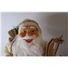 Image 4 : Santa Decoration With Skis & Poles - 24" Tall