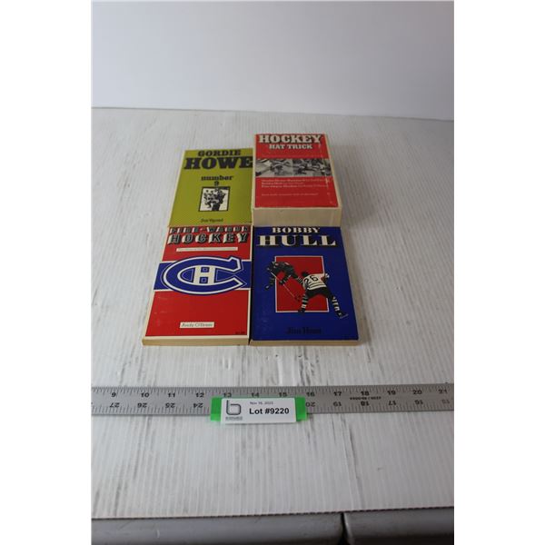 Hockey Hat Trick: Collection of 3 Hockey Theme Books - Gordie Howe, Bobby Hull, Montreal Canadiens