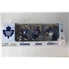 Image 2 : Toronto Maple Leafs Player Replicas - Tie Domi, Mats Sundin, Tomas Kaberle - Sealed