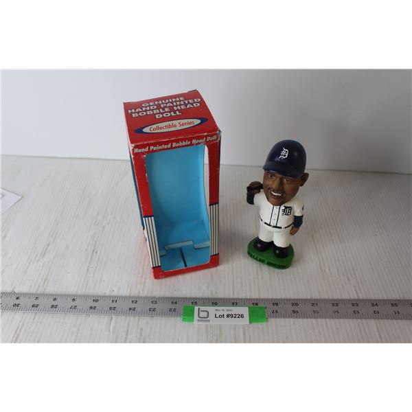 MLB Genuine Merchandise Hand Painted Bobble Head Doll - Collectible Series - Willie Horton