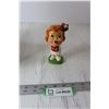 Image 1 : Bobble Head Doll - Young Girl With Hands Behind Back