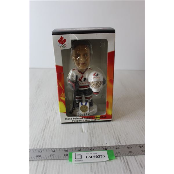 Canadian Olympic Association/NHLPA/CHA Collectible Series Hand Painted Bobble Head Doll - Joseph