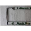 Image 2 : Minnesota North Stars License Plate Holder
